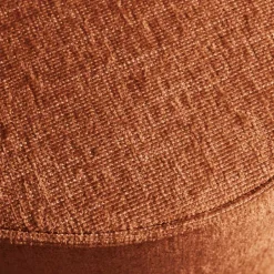 Wohnen Runder Hocker in Rostbraun - Shearme