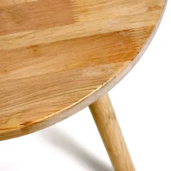 Kinder Wohnen Runder Kindertisch aus Massivholz - Grove