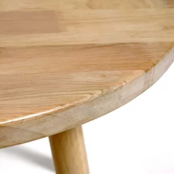 Kinder Wohnen Runder Kindertisch aus Massivholz - Grove