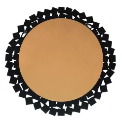 Wohnen Runder Mosaik Spiegel in Rosegold - Promenada