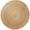 Wohnen Runder Naturfaserteppich aus Jute-Kordeln - Grandio