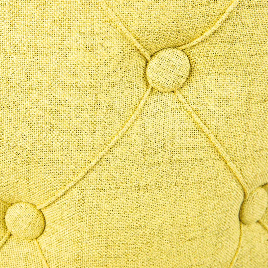 Wohnen Runder Polsterhocker mit Stauraum - Vurgos