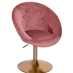 Wohnen Runder Polstersessel drehbar & höhenverstellbar - Maestoso