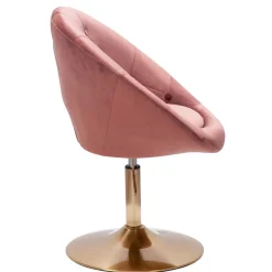 Wohnen Runder Polstersessel drehbar & höhenverstellbar - Maestoso