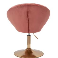 Wohnen Runder Polstersessel drehbar & höhenverstellbar - Maestoso