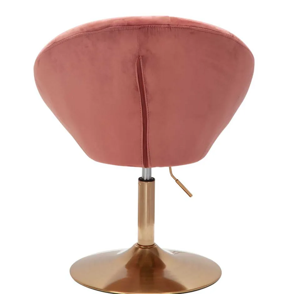 Wohnen Runder Polstersessel drehbar & höhenverstellbar - Maestoso