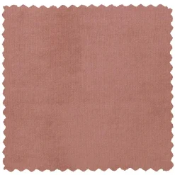 Runder Samt Sitzhocker in Altrosa - Cessma^Wohnen