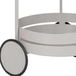 Wohnen Runder Servierwagen im Skandi Design - Veladrano