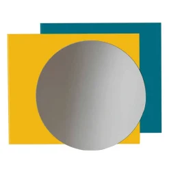 Runder Spiegel & rechteckiges Glas - Howland^Wohnen Clearance