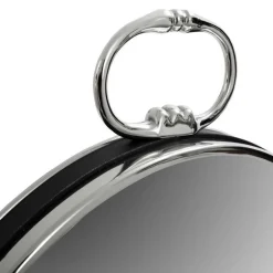 Wohnen Runder Spiegel im Taschenuhr Design - Lagusta