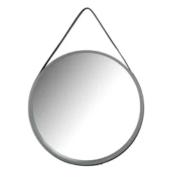 Runder Spiegel in Grau & Schwarz - Zutana^Wohnen Hot