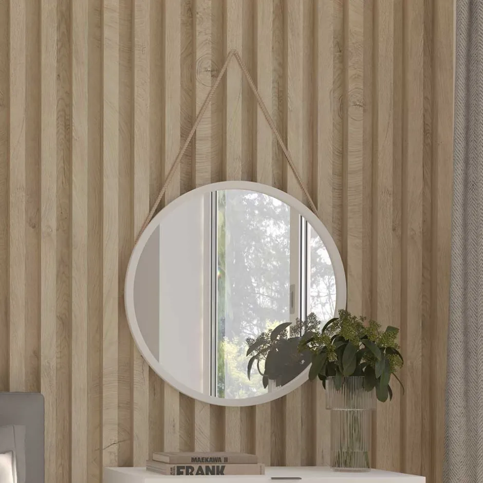 Runder Spiegel mit Metallrahmen - Udessa^Wohnen Online