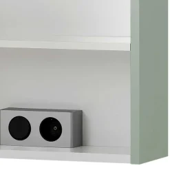 Runder Spiegel Schrank mit LED Beleuchtung - Vereny^Wohnen Clearance