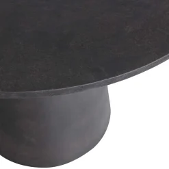 Runder Säulentisch aus Tonfaser - Selargius^Wohnen Discount