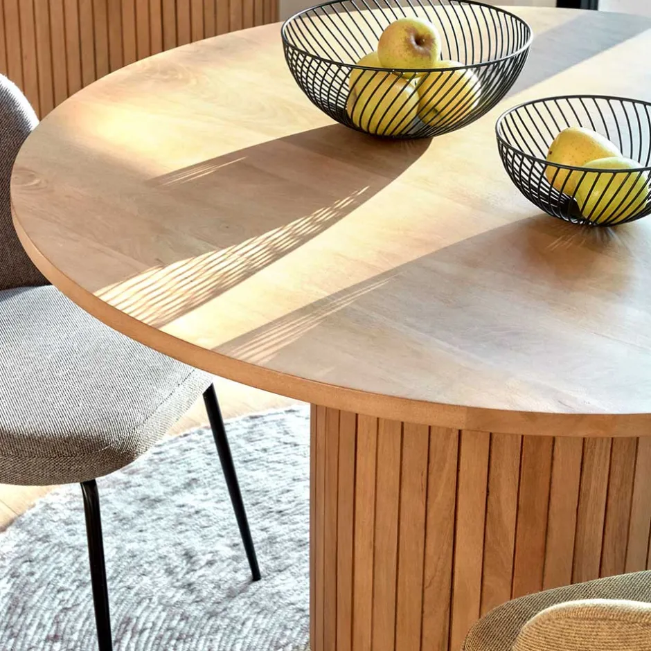 Runder Säulentisch im Skandi Design - Ilvenda^Wohnen Sale