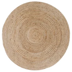 Wohnen Runder Teppich aus Naturfaser - Thalia