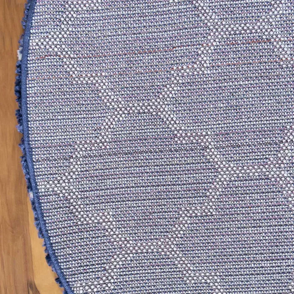 Wohnen Runder Teppich mit hohem Flor 150 cm - Cranita