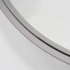 Runder Wandspiegel in Taupe - Andrac^Wohnen Online