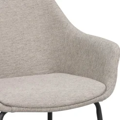 Runder White Wash Esstisch & Stühle - Pulva (siebenteilig)^Wohnen New