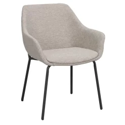 Runder White Wash Esstisch & Stühle - Pulva (siebenteilig)^Wohnen New