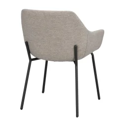 Runder White Wash Esstisch & Stühle - Pulva (siebenteilig)^Wohnen New