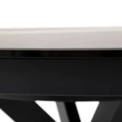 Rundes Esstisch Set für 4 Personen - Lamezzan (fünfteilig)^Wohnen