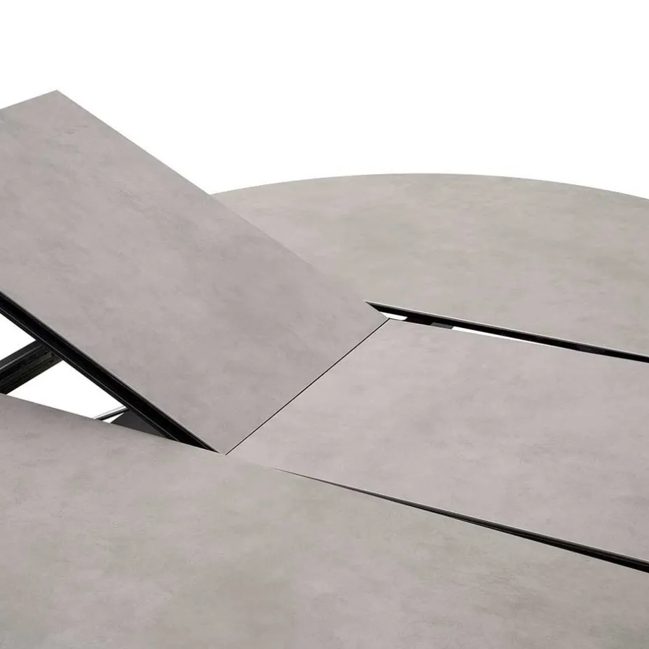 Rundes Esstisch Set für 4 Personen - Lamezzan (fünfteilig)^Wohnen