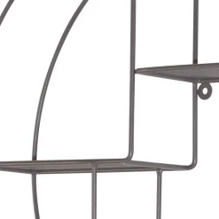 Wohnen Rundes Hängeregal in Grau - Vacances