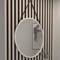 Rundspiegel mit Rahmen aus Metall - Hide^Wohnen New