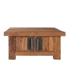 Wohnen Rustikaler Couchtisch Ragista aus Teak Recyclingholz