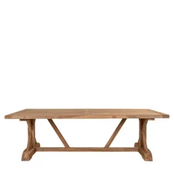 Rustikaler Gartentisch aus Teak Massivholz - Acess^Wohnen Clearance