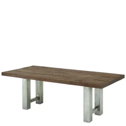 Wohnen Rustikaler Industry Tisch mit Holz Wildeiche - Piave