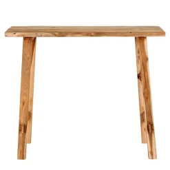 Rustikaler Konsolentisch aus Teak Massivholz - Sunhide^Wohnen Clearance