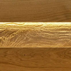 Wohnen Rustikales Wandboard aus Wildeiche massiv - Millena