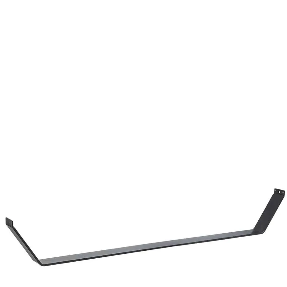 Rustikales Wildeiche Holzbett mit Metallkufen - Space^Wohnen Clearance