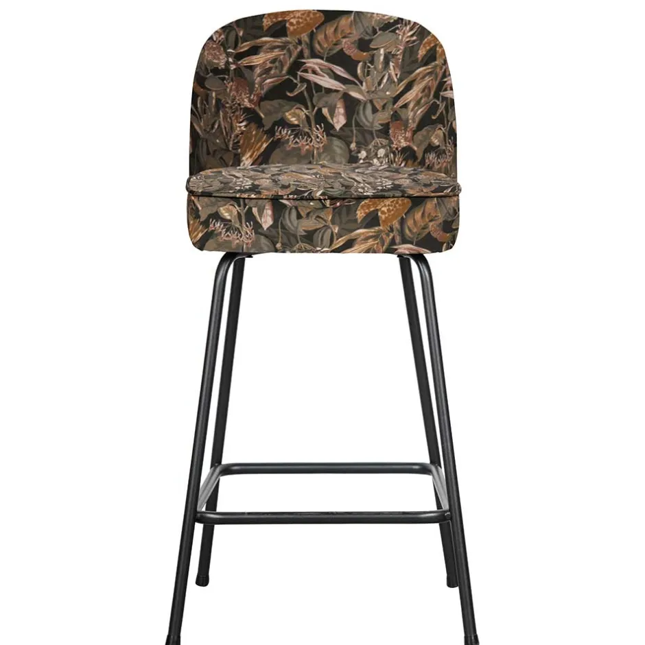 Samt Barstuhl mit Pflanzen Muster - Nongo^Wohnen Online