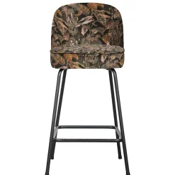 Samt Barstuhl mit Pflanzen Muster - Nongo^Wohnen Online