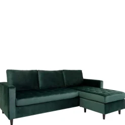 Samt Ecksofa Schenkel links oder rechts - Ciacoga^Wohnen Clearance