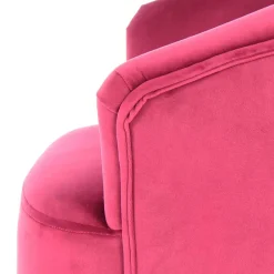 Samt Kindersessel in Pink mit Fransen - Lagada^Wohnen Hot