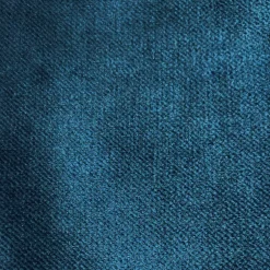 Samt Polsterhocker in Blau & Schwarz - Cumagon^Wohnen