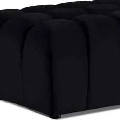 Wohnen Samt Polsterhocker 102x64 cm - Graland