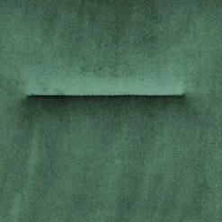 Wohnen Samt Polsterstuhl mit Armlehnen in Grün - Panura