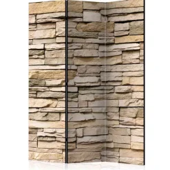 Sandstein Mauer Motiv Paravent 135x172cm - Ribadon^Wohnen Best