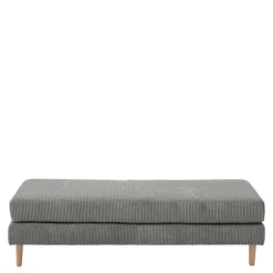 Scandi Chic Hocker in Anthrazit Cord - Lidio^Wohnen Best