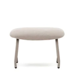 Scandi Chic Hocker in Beige und Weiß - Bondo^Wohnen New