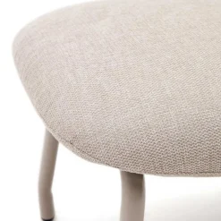 Scandi Chic Hocker in Beige und Weiß - Bondo^Wohnen New