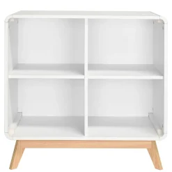 Scandi Chic Regal in Weiß mit Eiche - Kolreva^Wohnen Clearance