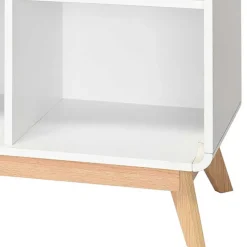 Scandi Chic Regal in Weiß mit Eiche - Kolreva^Wohnen Clearance