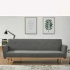 Wohnen Scandi Chic Schlafcouch in Dunkelgrau & Natur - Giorgio