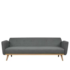 Wohnen Scandi Chic Schlafcouch in Dunkelgrau & Natur - Giorgio
